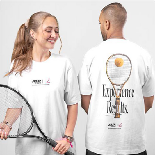 ATP Tour T-Shirt Weiss Unisex XS & S
