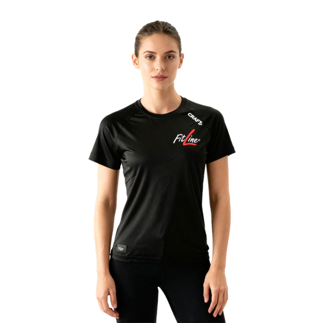 FitLine CRAFT Funktionsshirt Damen schwarz S-L
