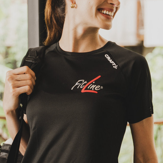 FitLine CRAFT Funktionsshirt Damen schwarz S-L