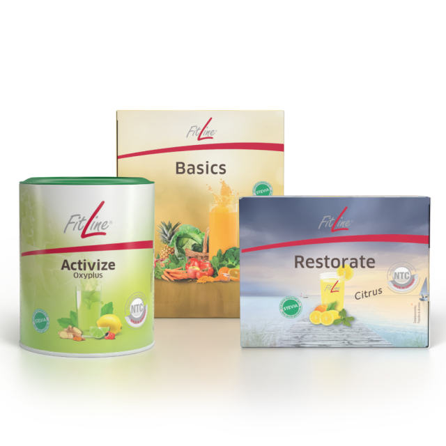 Optimal-Set (Activize Lemon Lime + Basics + Restorate Citrus)