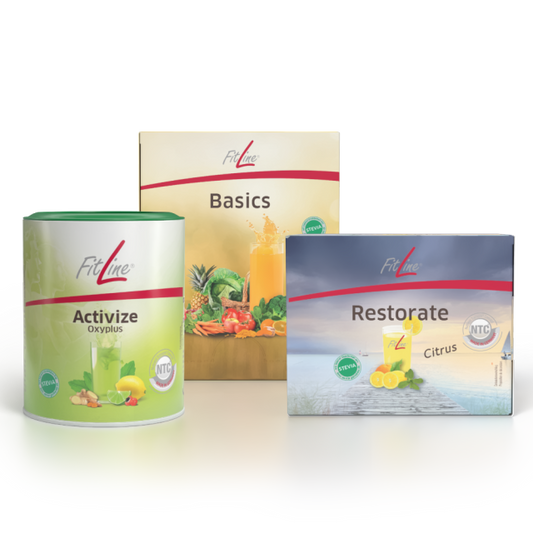 Optimal-Set (Activize Lemon Lime + Basics + Restorate Citrus)