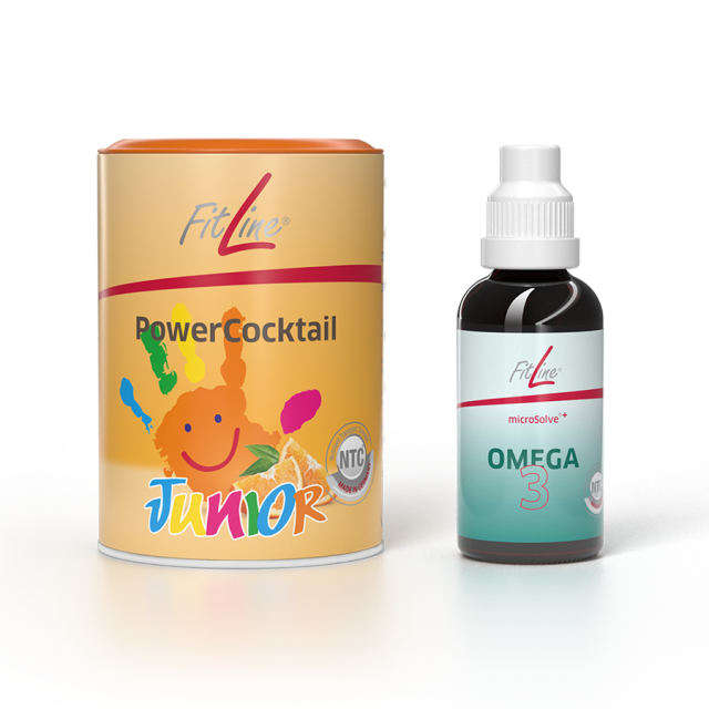 PowerCocktail Junior + microSolve Omega 3