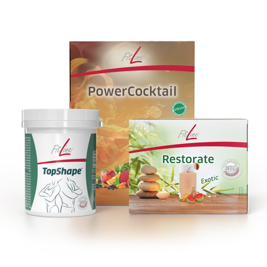 TopShape Starterset (TopShape + PowerCocktail + Restorate Exotic)